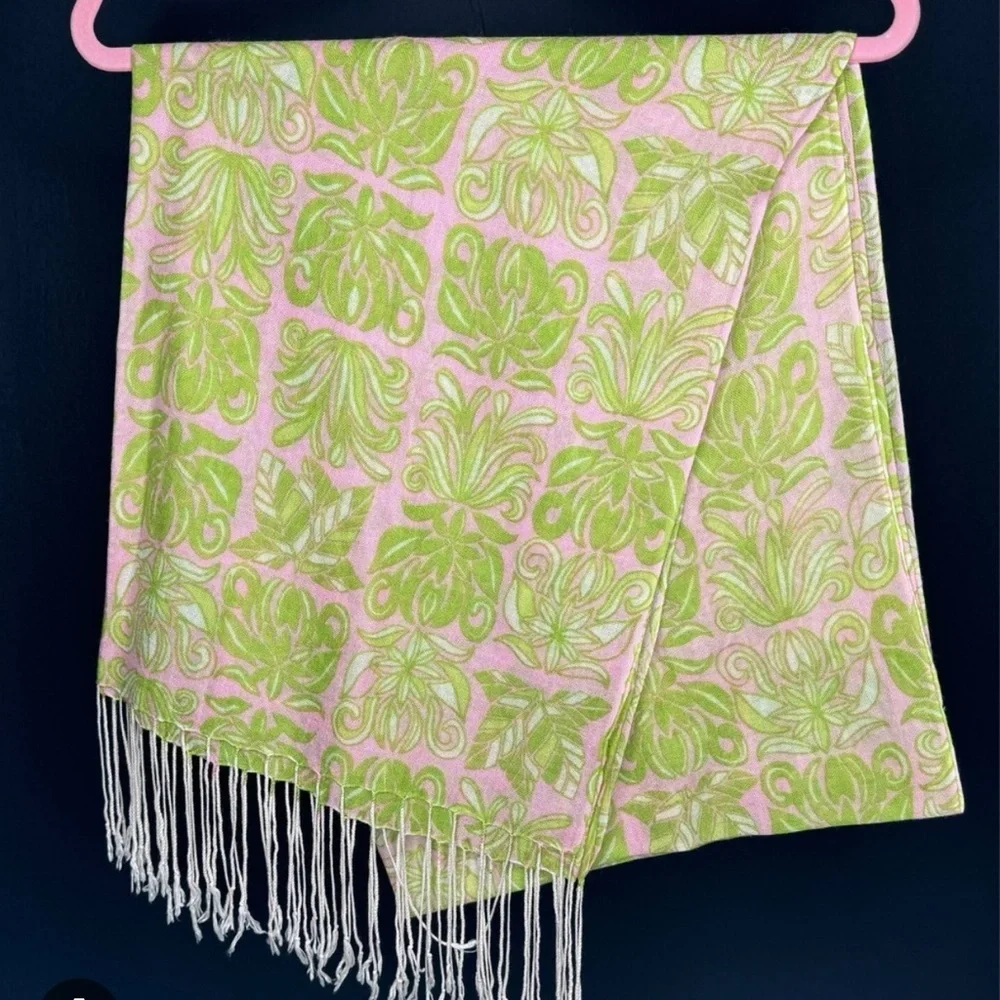 Lilly pulitizer scarf / wrap - silk / cashmere
